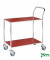 Tischwagen rot bis 150 kg 4 Lenkrollen 840x430x970mm KM172-1