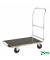 Plattformwagen verzinkt bis 250 kg 2 Bockrollen 2 Lenkrollen 990x545x990mm KM191