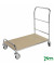 ESD-Wagen  bis 250 kg 4 Lenkrollen 950x550x915mm KM191-ESD