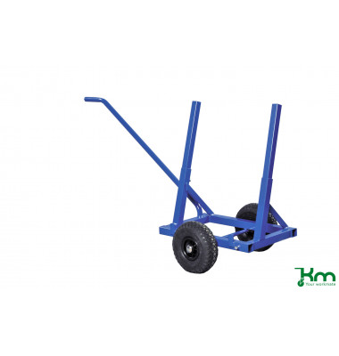 Plattenwagen blau bis 200 kg Luftbereift 260 mm 1600x600x800mm KM213