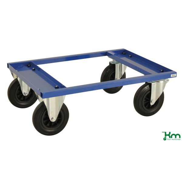 7350050358013 - Palettenwagen KM217-BHB Palettenwagen - niedrig 600x800x270mm (BxLxH) bis 800kg belastbar 2 Bockrollen 2 Lenkrollen mit Bre 7350050358013 - Palettenwagen KM217-BHB Palettenwagen - niedrig 600x800x270mm (BxLxH) bis 800kg belastbar 2 Bockrollen 2 Lenkrollen mit Bre