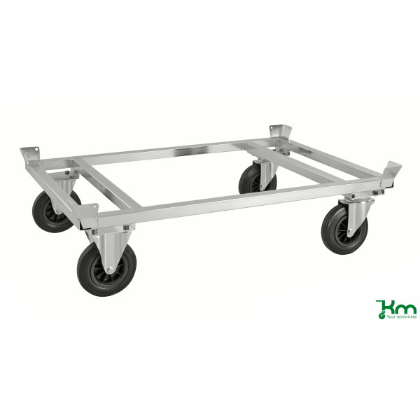7350050359720 - Palettenwagen KM217-EP Verzinkter Palettenwagen mit Palettenhalter 846x1246x355mm (BxLxH) bis 800kg belastbar 2 Bockrollen 7350050359720 - Palettenwagen KM217-EP Verzinkter Palettenwagen mit Palettenhalter 846x1246x355mm (BxLxH) bis 800kg belastbar 2 Bockrollen