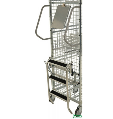 Zubehör - Kommissionierwagen elektrolytisch verzinkt bis 130 kg 540x450x650mm KM300-07401 Zubehör - Kommissionierwagen elektrolytisch verzinkt bis 130 kg 540x450x650mm KM300-07401