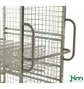 Zubehör KM300-HTGS, Modul 300 Griffe, 130x450mm (BxL), grau