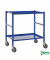 Tischwagen blau bis 150 kg 4 Lenkrollen 690x430x750mm KM3100