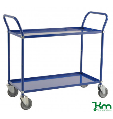 Etagenwagen blau bis 250 kg 4 Lenkrollen 1080x480x940mm KM3105 Etagenwagen blau bis 250 kg 4 Lenkrollen 1080x480x940mm KM3105