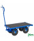 Schwerlastwagen blau bis 1300 kg 4 Bockrollen 1200x690x397mm KM330120