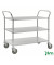 Etagenwagen verzinkt bis 250 kg 4 Lenkrollen 1080x480x940mm KM4106-E