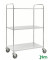 Etagenwagen verzinkt bis 250 kg 4 Lenkrollen 980x585x1445mm KM4123-E