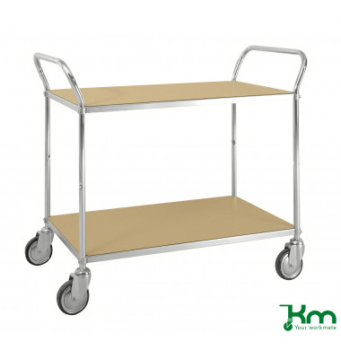 ESD-Wagen verzinkt bis 250 kg 4 Lenkrollen 1070x585x940mm KM4147-ESD