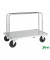 Scheibenwagen verzinkt bis 500 kg 2 Bockrollen 2 Lenkrollen 1250x700x945mm KM439