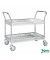 Tischwagen verzinkt bis 250 kg 4 Lenkrollen 1130x550x940mm KM4893-GB