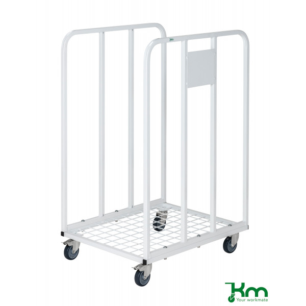 7350074806057 - Rollcontainer KM53631002W Rollcontainer 2 Seiten 630x530x1000mm (BxLxH) bis 150kg belastbar 4 Lenkrollen 2 davon mit Bremse 7350074806057 - Rollcontainer KM53631002W Rollcontainer 2 Seiten 630x530x1000mm (BxLxH) bis 150kg belastbar 4 Lenkrollen 2 davon mit Bremse
