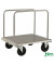 Scheibenwagen verzinkt bis 500 kg 2 Bockrollen 2 Lenkrollen mit Bremse 890x800x940mm KM539B