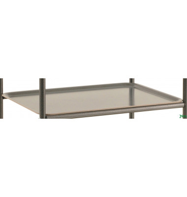Zubehör - Tablettwagen anthrazit grau bis  kg  600x450xmm KM60366