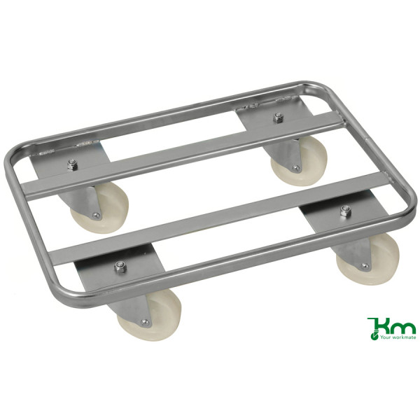 7350050358174 - Roll- und Kistenwagen KM673 Rollwagen 400x600x160mm (BxLxH) bis 300kg belastbar 4 Lenkrollen verzinkt 7350050358174 Kongame 7350050358174 - Roll- und Kistenwagen KM673 Rollwagen 400x600x160mm (BxLxH) bis 300kg belastbar 4 Lenkrollen verzinkt 7350050358174 Kongame