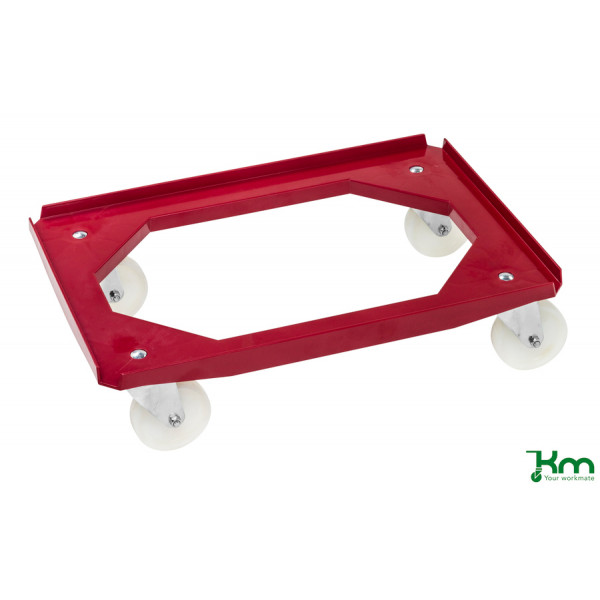 7350074806682 - Roll- und Kistenwagen KM681 Rollwagen 415x615x170mm (BxLxH) bis 200kg belastbar 4 Lenkrollen burgund 7350074806682 Kongamek 7350074806682 - Roll- und Kistenwagen KM681 Rollwagen 415x615x170mm (BxLxH) bis 200kg belastbar 4 Lenkrollen burgund 7350074806682 Kongamek