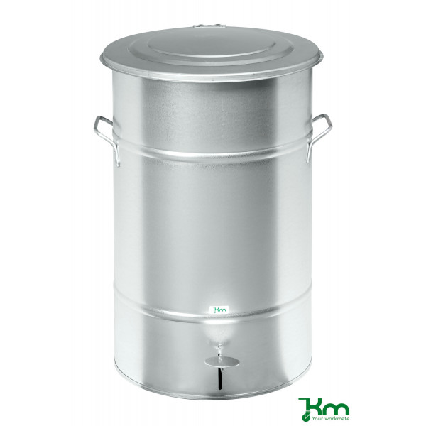 7350074801526 - Müllsackständer KM70GF Abfallbehälter 70 Liter 415x415x630mm (BxLxH) verzinkt 7350074801526 Kongamek