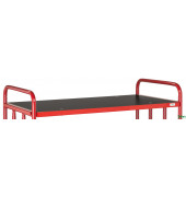 Zubehör KM731-75, Serie 700 Tischplatte, 700x1200mm (BxL), rot