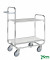 Etagenwagen verzinkt bis 250 kg 4 Lenkrollen 945x470x1120mm KM8000-2M-UN