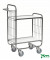 Etagenwagen verzinkt bis 250 kg 4 Lenkrollen 815x470x1120mm KM8000-2S