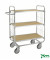 ESD-Wagen verzinkt bis 250 kg 4 Lenkrollen 2 davon mit Bremse 945x470x1120mm KM8000-3M-ESDB