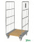 Rollcontainer verzinkt bis 400 kg 2 Bockrollen 2 Lenkrollen mit Bremse 800x710x1600mm KM84B