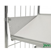 Zubehör KM9000-T, Serie 9000 Bodenschrägstellung, 238x606x2mm (BxLxH), verzinkt