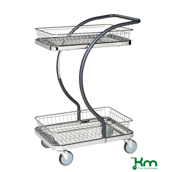 7350074805029 - Design Servierwagen KM96202 C-Line Einkaufswagen 450x685x1000mm (BxLxH) bis 120kg belastbar 4 Lenkrollen grau 7350074805029 7350074805029 - Design Servierwagen KM96202 C-Line Einkaufswagen 450x685x1000mm (BxLxH) bis 120kg belastbar 4 Lenkrollen grau 7350074805029