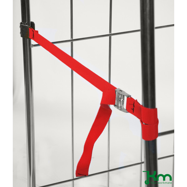 7350050352639 - Sicherheitsband in rot 900x25x5mm als Zubehör für Gitterwagen - Kongamek 7350050352639 - Sicherheitsband in rot 900x25x5mm als Zubehör für Gitterwagen - Kongamek