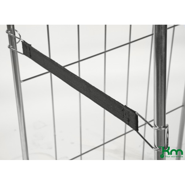 7350050352646 - Sicherheitsband in schwarz 550x40x5mm als Zubehör für Gitterwagen - Kongamek 7350050352646 - Sicherheitsband in schwarz 550x40x5mm als Zubehör für Gitterwagen - Kongamek