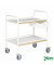 Zubehör - Etagenwagen weiß bis  kg  420x265x105mm X2005-L