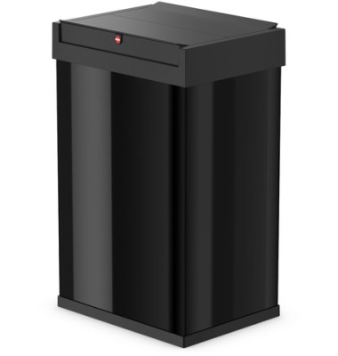 Abfalleimer Big-Box Swing, L, 35 l, 339 x 260 x 545 mm, schwarz Abfalleimer Big-Box Swing, L, 35 l, 339 x 260 x 545 mm, schwarz