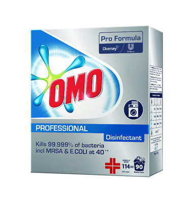 Waschmittel 101101098 Professional Disinfectant Plus, Pulver, 8,55 kg, bis 90 Waschladungen bei harten Wasser, bis 122 Waschladu