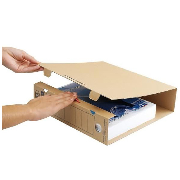 30 Stück Elba Archivbox tric system 100421088, A4, braun, Pappe 4002030120679 Elba