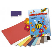 Moosgummi - 29 x 40 cm, flieder