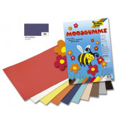 Bastelmoosgummi 29x40cm 2mm stark königsblau 23535