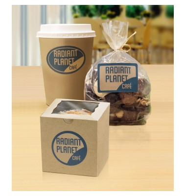 Markierungspunkte L7106-25, braun, 60x60mm