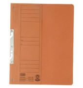 Einhakhefter 100551895, A4 orange halber Vorderdeckel, Karton 250g