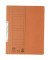 Einhakhefter 100551895, A4 orange halber Vorderdeckel, Karton 250g