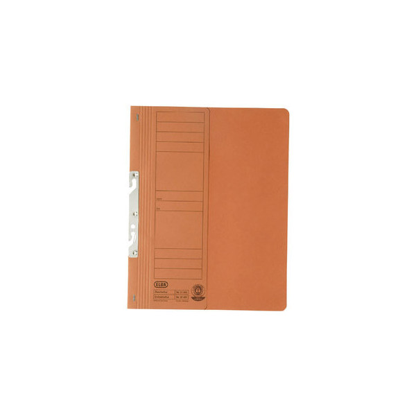 50 Stück Elba Einhakhefter - 100551895, A4 orange halber Vorderdeckel, Manilakarton RC 250g 4002030221093 Elba