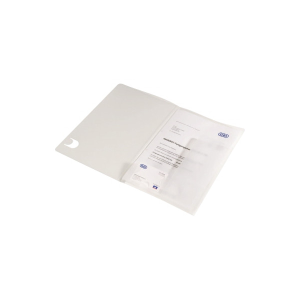 4002030083462 - Angebotsmappe f50Bl 2Klappen farblos A4 03mm PP zAbhef 4002030083462 Oxford