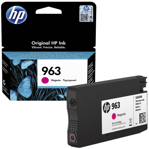 0192545866385 - Hewlett Packard - hp 963   3JA24AE Original Druckerpatrone Magenta (3JA24AEBGX)