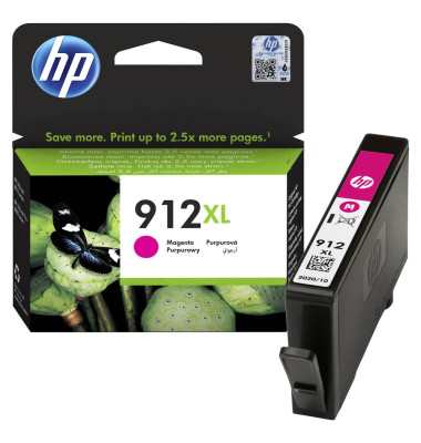 Druckerpatrone 912XL 3YL82AE (912XL), magenta, ca. 825 Seiten