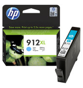 Druckerpatrone 912XL 3YL81AE (kompatibel zu HP OfficeJet Pro 8012), cyan, ca. 825 Seiten