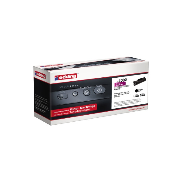 Edding Toner 18-4002 kompatibel zu Canon CRG728 schwarz