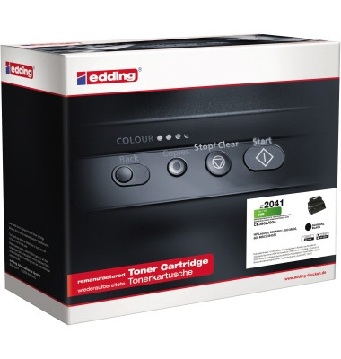 Toner 18-2041 schwarz ca 10000 Seiten kompatibel zu CE390A 90A