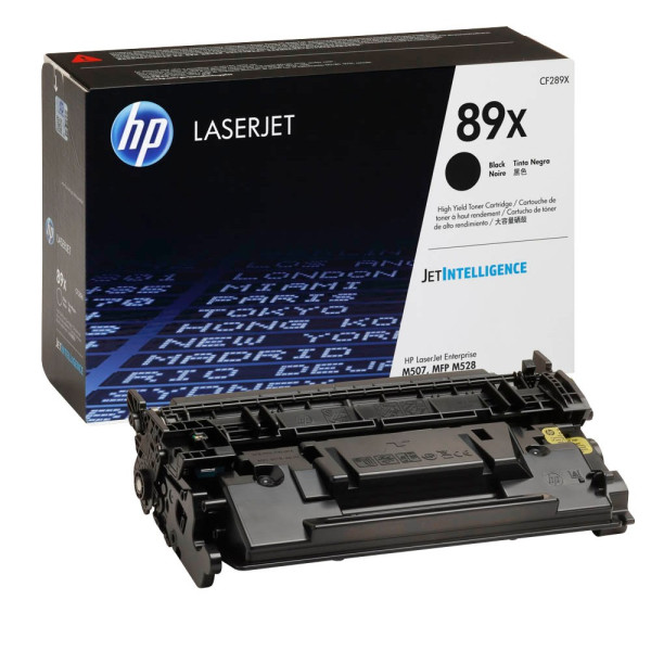 0192018046634 - Hp CF289X   89X Original Toner Schwarz für ca 10000 Seiten (CF289X) - Hewlett Packard