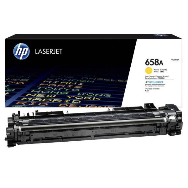 0192545710961 - Hewlett Packard Toner 658A     yellow      W2002A   6000 Seiten W2