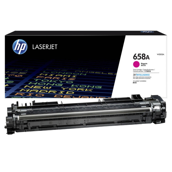 0192545710978 - Hewlett Packard - hp 658A Magenta LaserJet Toner Cartridge (W2003A)